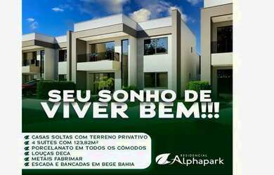 Imagem: A casa em condomínio possui 4 Dormitórios, 1 Banheiro, 2 Vagas