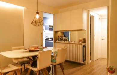 Imagem: O apartamento possui 3 Dormitórios, 2 Banheiros, 2 Vagas na