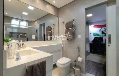 Imagem 11: Apartamento 3 suítes com vista mar Embaré, Santos, frente, 2 vagas