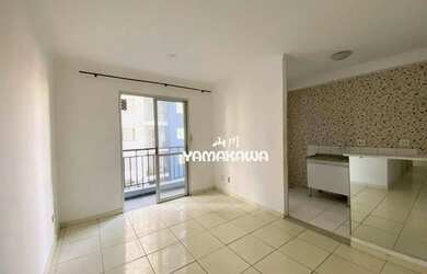 Imagem: O apartamento possui 2 Dormitórios, 1 Banheiro, 1 Vaga na garagem