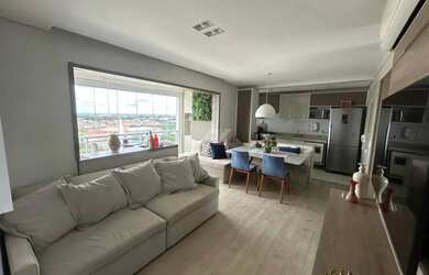 Imagem: O apartamento possui 2 Dormitórios, 3 Banheiros, 2 Vagas na