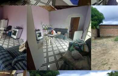 Imagem: A casa possui 3 Dormitórios, 1 Banheiro, Guarda roupa e está