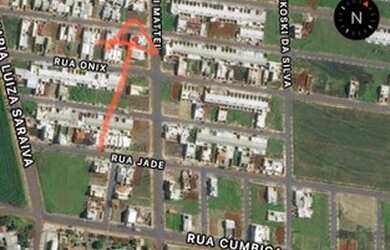 Imagem: O terreno possui 277m² de Área e está localizado em Esmeralda