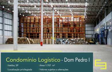 Imagem: O depósito possui 1.708m² de Área e está localizado em