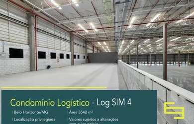 Imagem: O depósito possui 3.543m² de Área e está localizado em