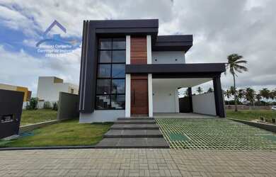 Imagem: A casa em condomínio possui 3 Dormitórios, 4 Banheiros, 4