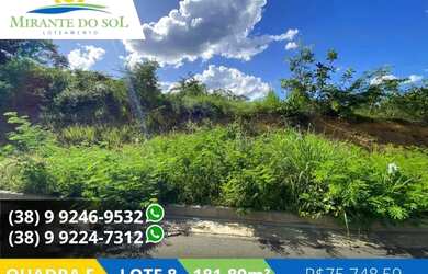 Imagem: O terreno possui 180m² de Área e está localizado em Mirante