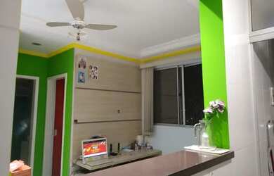 Imagem: O apartamento possui 2 Dormitórios, 1 Banheiro e 1 Vaga na