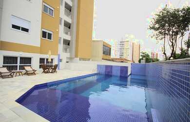 Imagem: O apartamento na cobertura possui 2 Dormitórios, 2 Banheiros