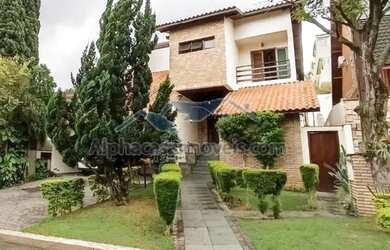 Imagem: A casa em condomínio possui 4 Dormitórios, 5 Banheiros, 4