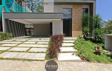 Imagem: A casa em condomínio possui 3 Dormitórios, 3 Banheiros, 4