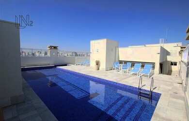 Imagem: O apartamento possui 2 Dormitórios, 1 Banheiro, 2 Vagas na