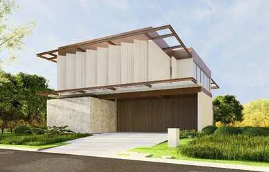 Imagem: A casa possui 5 Dormitórios, 5 Banheiros, 2 Vagas na garagem