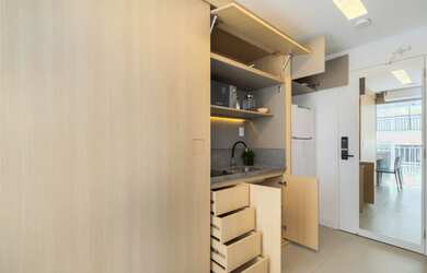 Imagem 14: Stúdio mobiliado para locação na Bela Vista e 22 m² - ótimo lazer