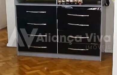 Imagem: O apartamento possui 1 Dormitório, 2 Banheiros e 36m² de Área