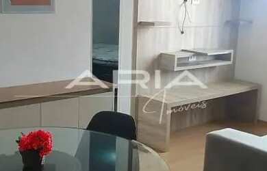 Imagem: O apartamento possui 2 Dormitórios, 1 Banheiro, 1 Vaga na garagem