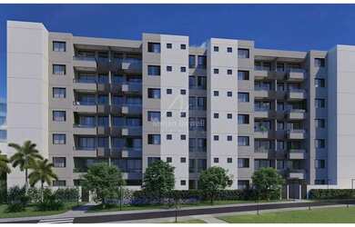 Imagem: O apartamento possui 2 Dormitórios, 2 Banheiros, 1 Vaga na