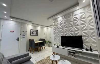 Imagem: O apartamento possui 2 Dormitórios, 1 Banheiro, 1 Vaga na garagem