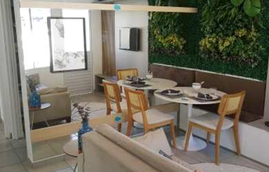 Imagem: A casa em condomínio possui 2 Dormitórios, 1 Banheiro, 2 Vagas