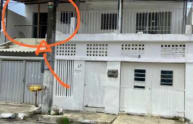 Imagem: A casa possui 2 Dormitórios, 1 Banheiro, 64m² de Área e