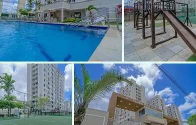 Imagem: O apartamento possui 2 Dormitórios, 1 Banheiro, 1 Vaga na garagem