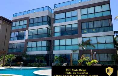 Imagem 1: Alugo Apartamento Alto Padrão por Diária em Porto de Galinhas, 115 m²,...