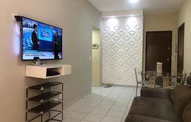 Imagem: O apartamento possui 1 Dormitório, 1 Banheiro, 1 Vaga na garagem