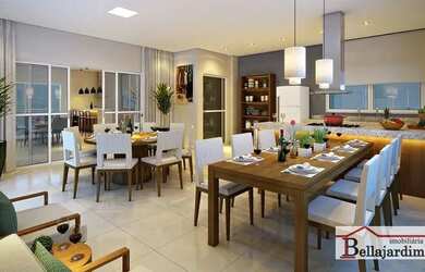 Imagem: O apartamento possui 2 Dormitórios, 2 Banheiros, 2 Vagas na