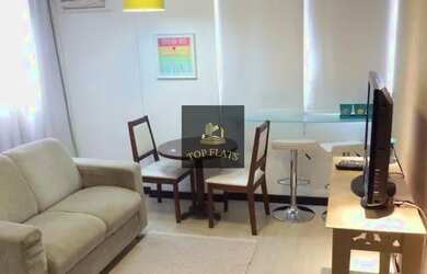 Imagem: O studio possui 1 Dormitório, 1 Banheiro, 1 Vaga na garagem