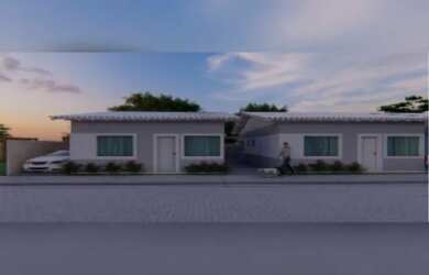 Imagem: A casa em condomínio possui 2 Dormitórios, 2 Banheiros, 2