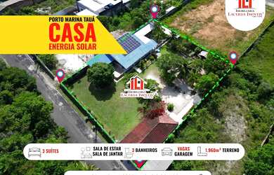 Imagem: A casa em condomínio possui 3 Dormitórios, 4 Banheiros, 4