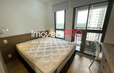 Imagem: O apartamento possui 1 Dormitório, 1 Banheiro, 26m² de Área