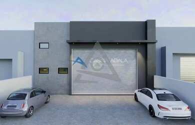 Imagem: O depósito possui 3 Vagas na garagem e 454m² de Área e está