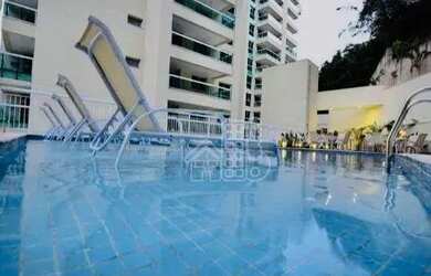 Imagem: O apartamento possui 1 Dormitório, 2 Banheiros, 1 Vaga na garagem