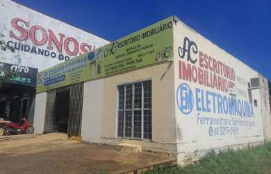 Imagem: O depósito possui 144m² de Área e está localizado em Plano