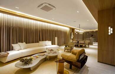 Imagem: O apartamento possui 3 Dormitórios, 4 Banheiros, 4 Vagas na