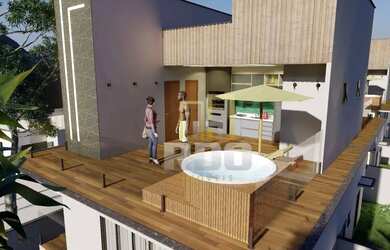 Imagem: A casa possui 3 Dormitórios, 3 Banheiros, 2 Vagas na garagem