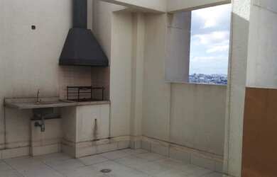 Imagem: O apartamento na cobertura possui 2 Dormitórios, 2 Banheiros