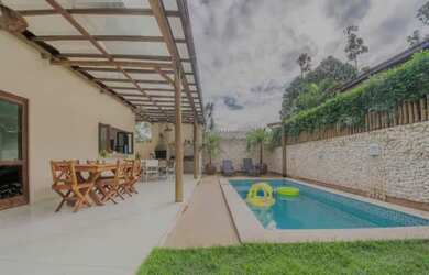 Imagem 1: Casa 4/4 com piscina priv e Wifi em PRAIA DO FORTE