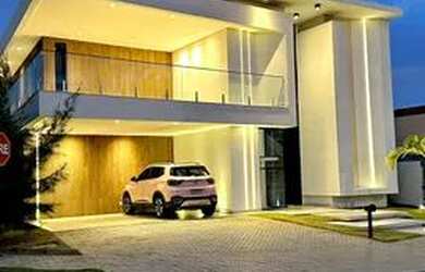 Imagem: A casa em condomínio possui 4 Dormitórios, 1 Banheiro, 267m²