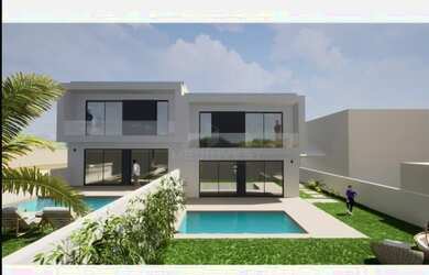 Imagem 1: Casa moderna nova em condomínio fechado na praia Porto Portugal 380 mil...