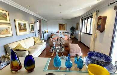 Imagem: O apartamento na cobertura possui 4 Dormitórios, 5 Banheiros