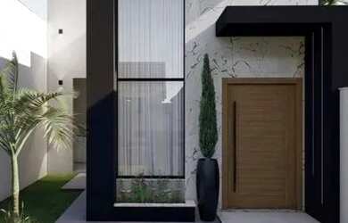 Imagem: A casa possui 4 Dormitórios, 2 Banheiros, 2 Vagas na garagem