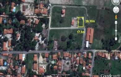 Imagem: O terreno possui 495m² de Área e está localizado em Eusébio