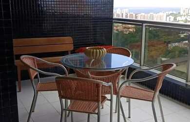 Imagem: O apartamento possui 1 Dormitório, 1 Banheiro, 1 Vaga na garagem