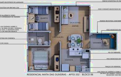 Imagem 9: apartamento está localizado em Cruz das Almas, a poucos minutos da praia,...