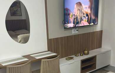 Imagem: O apartamento possui 1 Dormitório, 1 Banheiro, 25m² de Área