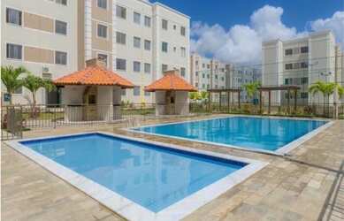 Imagem: O apartamento possui 2 Dormitórios, 1 Banheiro, 1 Vaga na garagem