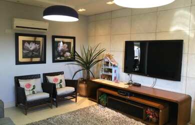 Imagem: O apartamento na cobertura possui 4 Dormitórios, 5 Banheiros