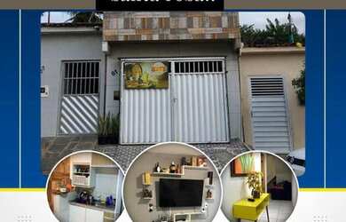 Imagem: A casa possui 2 Dormitórios, 2 Banheiros, 1 Vaga na garagem